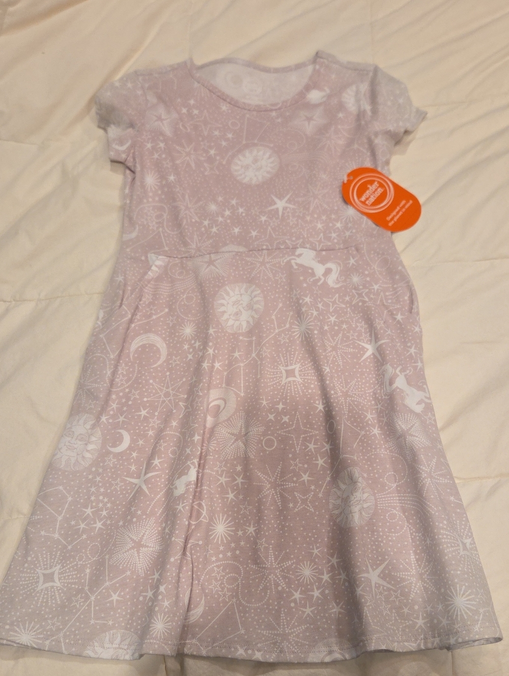 Girls M Celestial/Astronomy Dress NWT